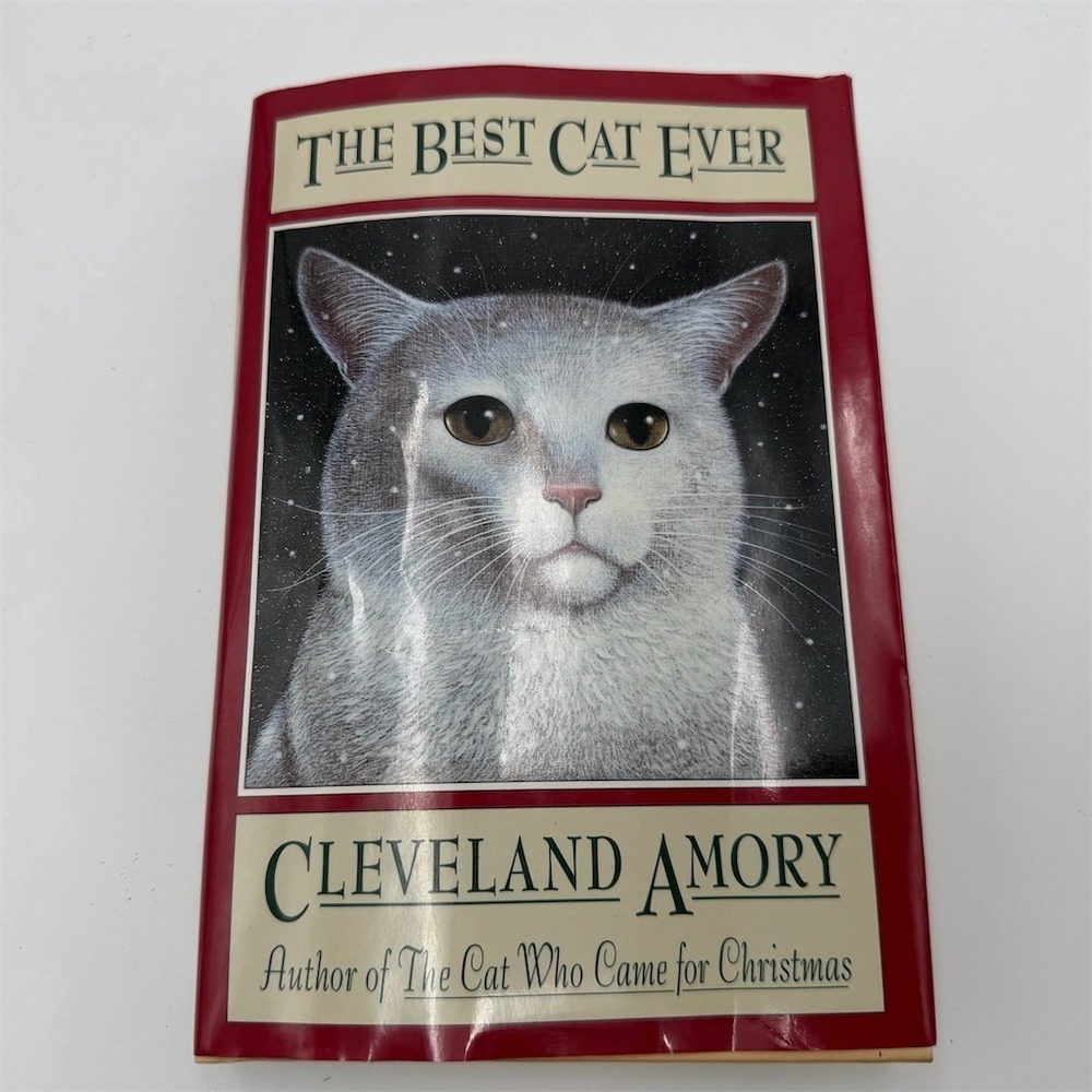 The Best Cat Ever‎ Hardcover 1993 First Edition w/ Dust Jacket Illustrated